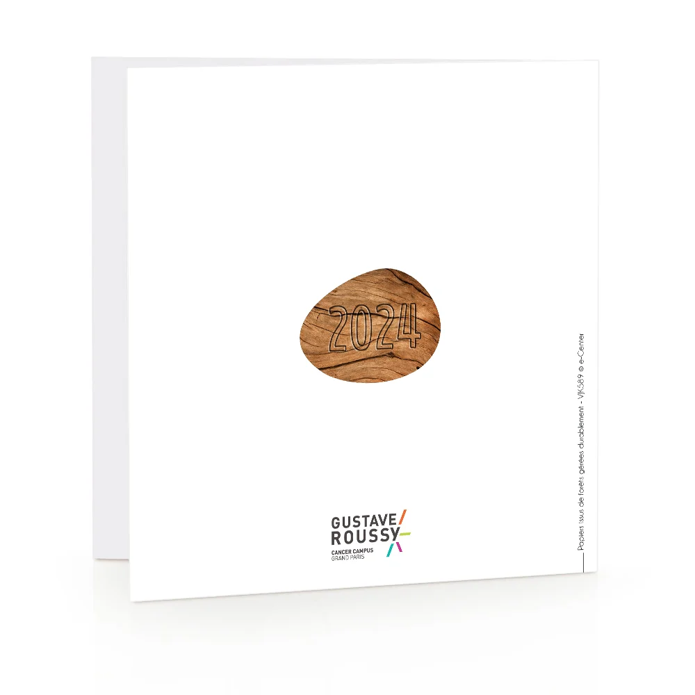 Carte de voeux 2024 Boisée