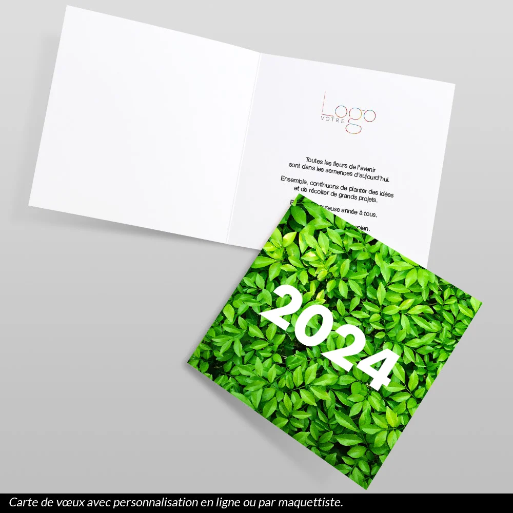 Carte de voeux 2024 Buisson