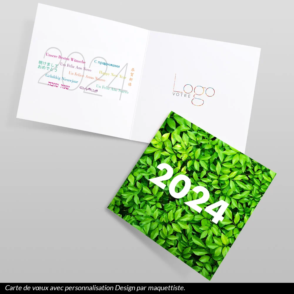 Carte de voeux 2024 Buisson