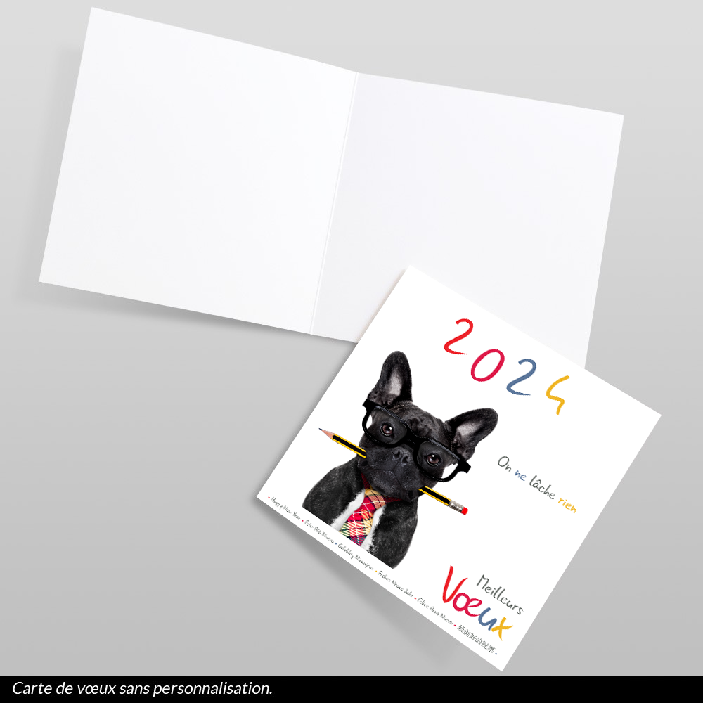 Carte de voeux 2024 Boss
