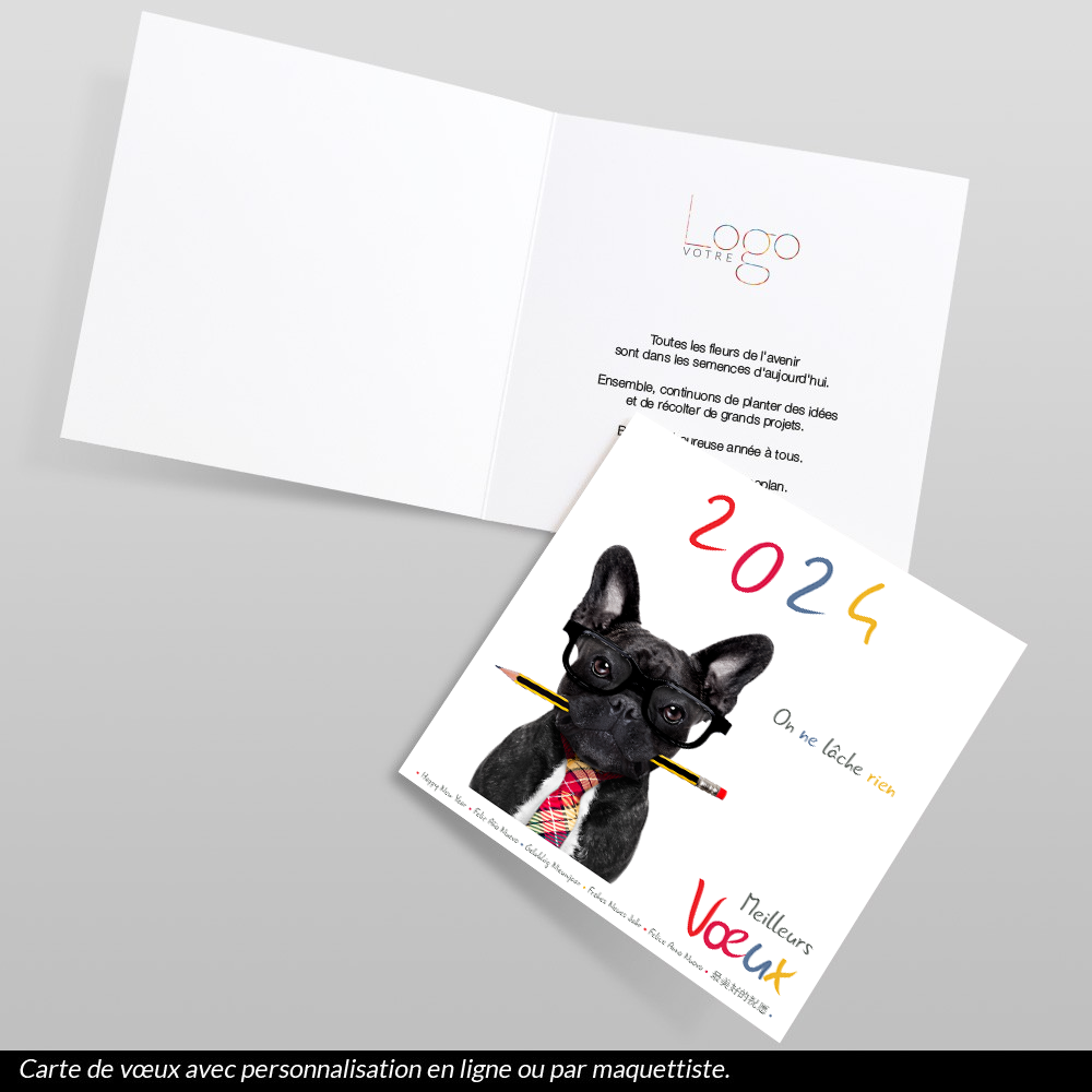 Carte de voeux 2024 Boss