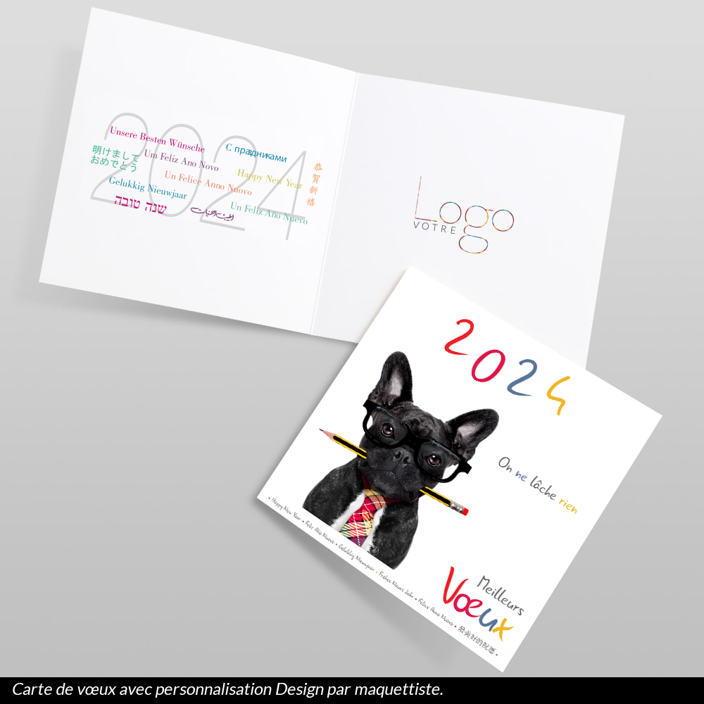 Carte de voeux 2024 Boss