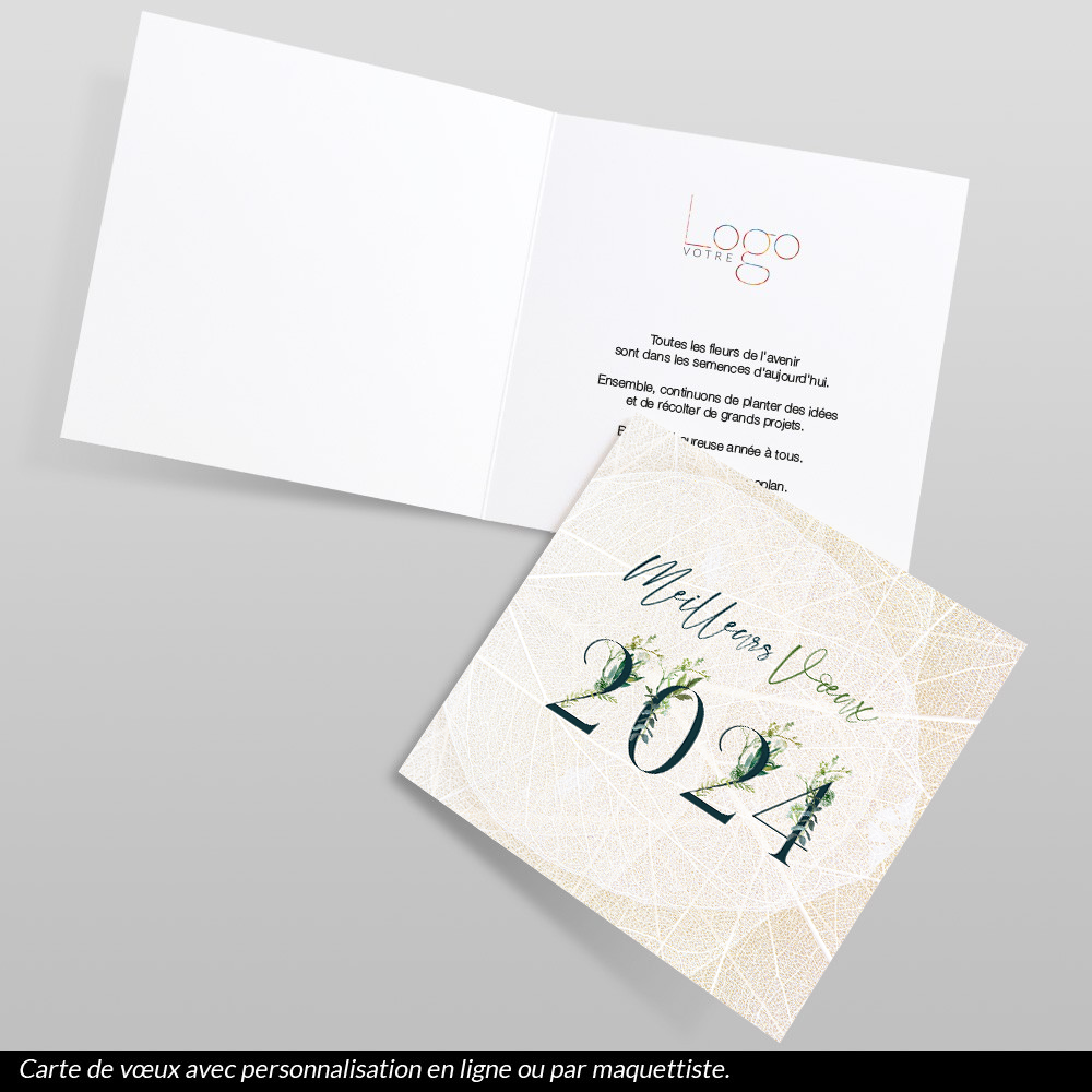 Carte de voeux 2024 Veinage