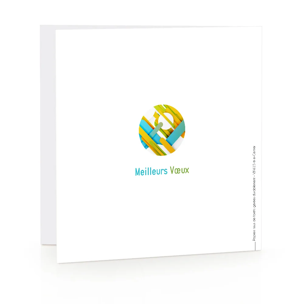 Carte de voeux 2024 Lignes