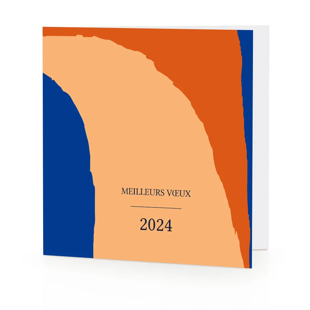 Carte de voeux 2024 Courbe
