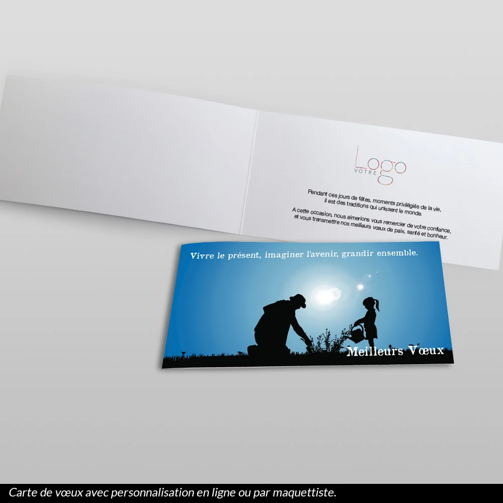 Carte de voeux 2024 - Imaginer l'Avenir
