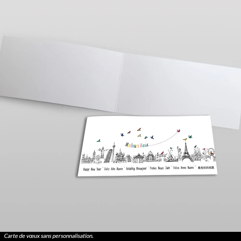Carte de voeux 2024 - Les Oiseaux 