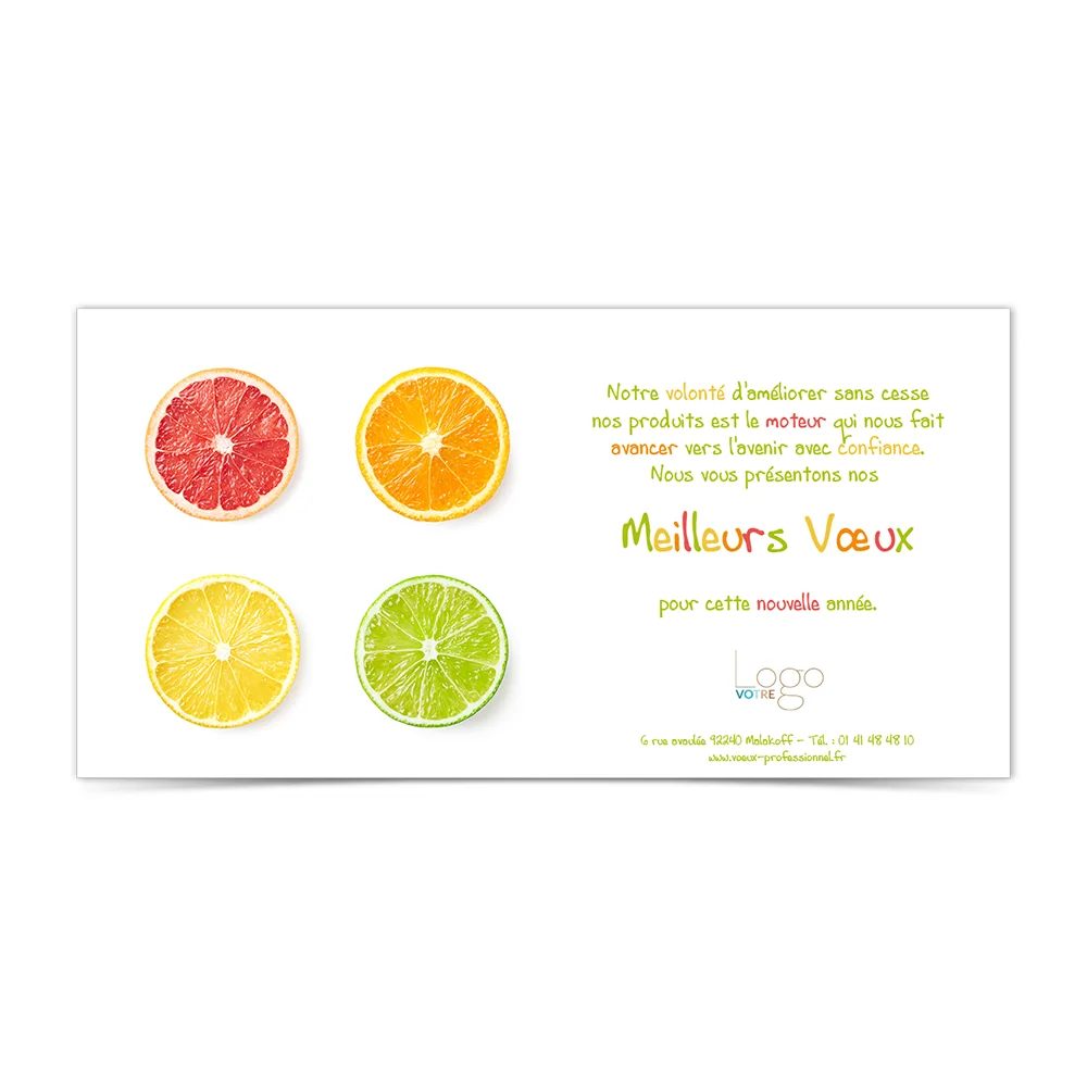 Carte de Voeux Virtuelle 2024 Statique - ANK445-S