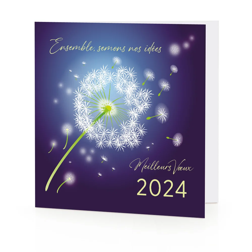 Carte de voeux 2024 Souffle