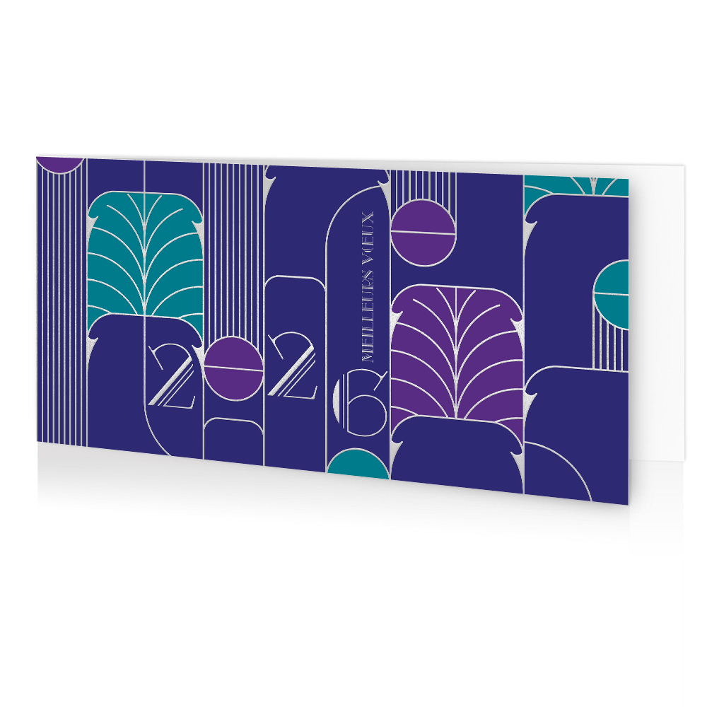 Art Déco Bleue