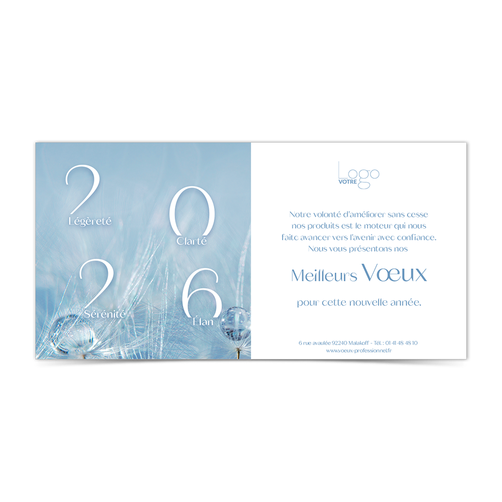 Carte de voeux virtuelle ANK484