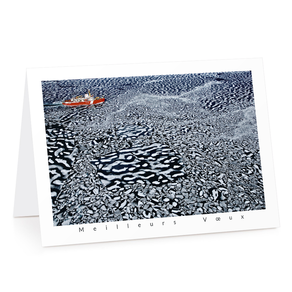 Carte de voeux 2026 - Brise-glace Louis-Saint-Laurent, Canada