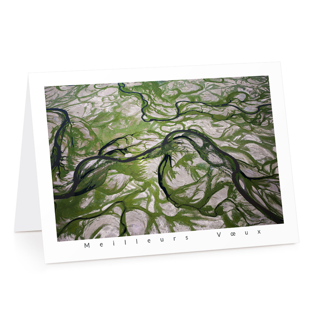 Carte de voeux 2026 - Méandres de la rivière Toula, Mongolie