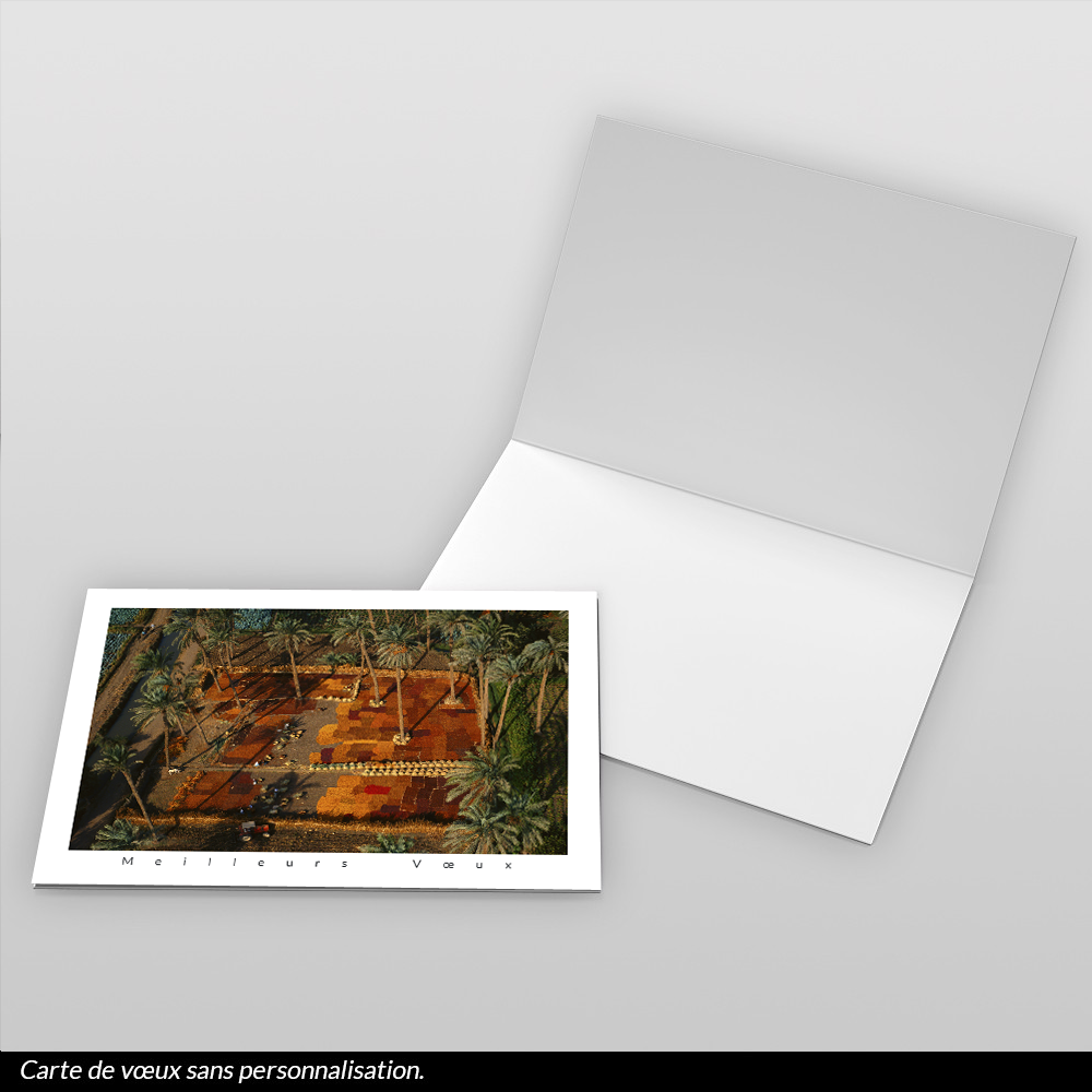 Carte de voeux 2026 - Séchage de Dattes