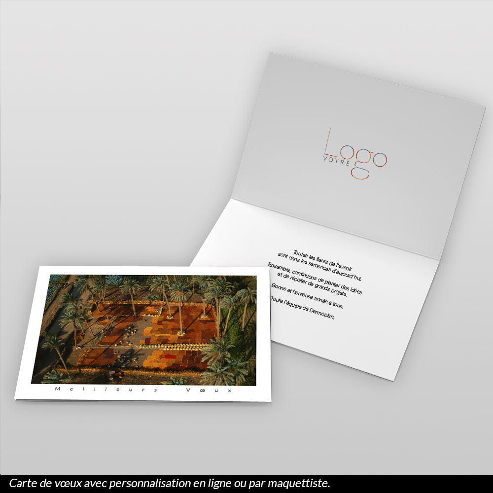 Carte de voeux 2026 - Séchage de Dattes