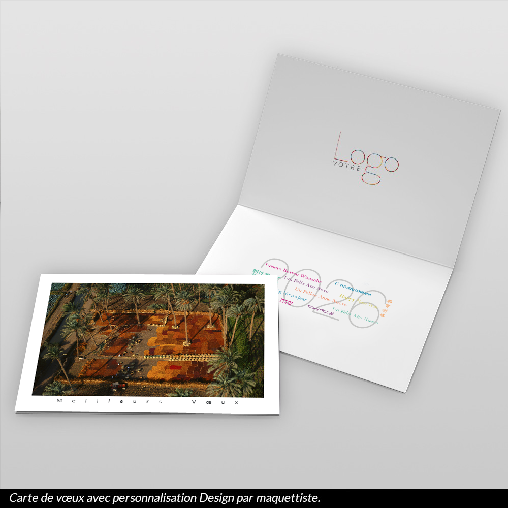 Carte de voeux 2026 - Séchage de Dattes