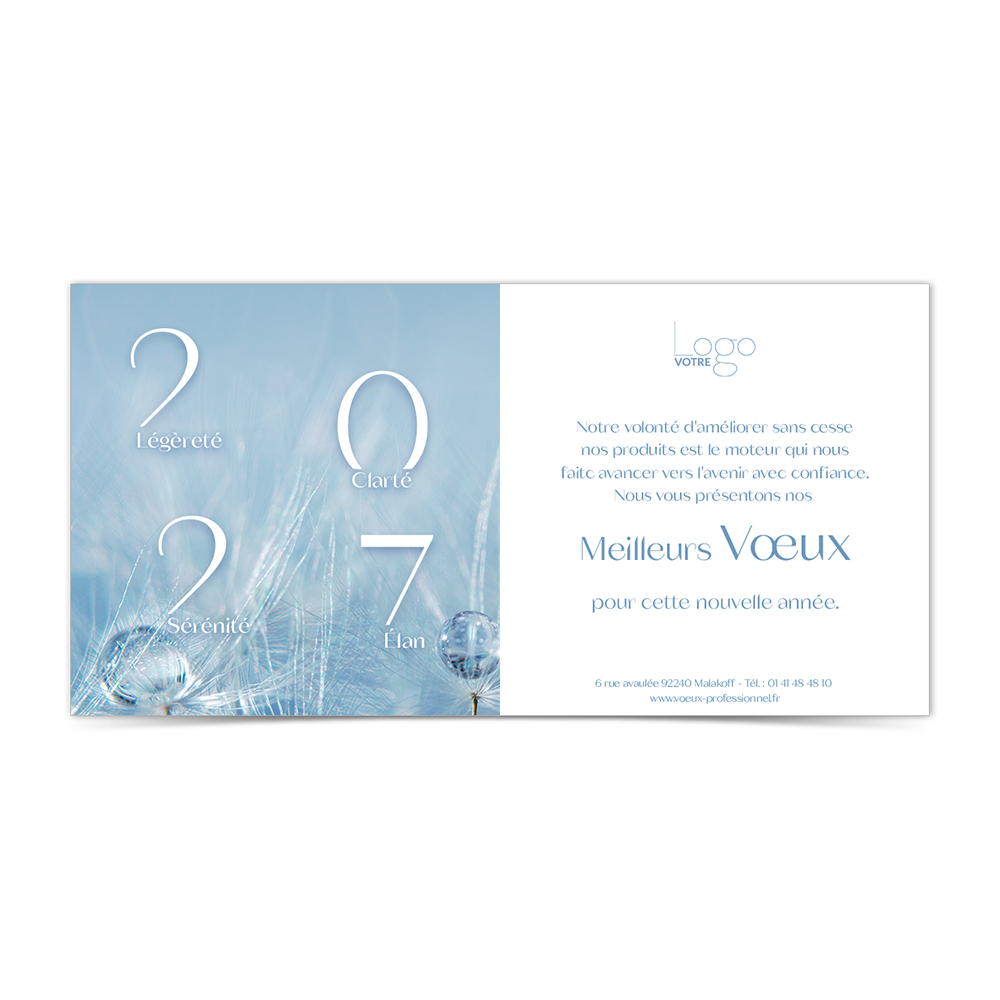 Carte de voeux virtuelle ANK484